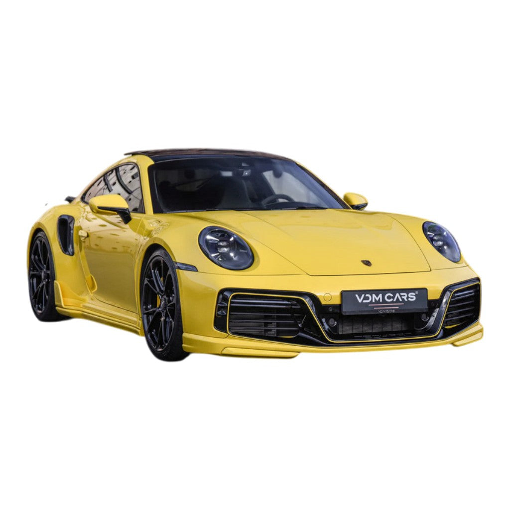 TECHART +92.100.181.233 V07: Apron Paint Set of Canards for PORSCHE 911 Turbo / Turbo S (992.1) Photo-7 