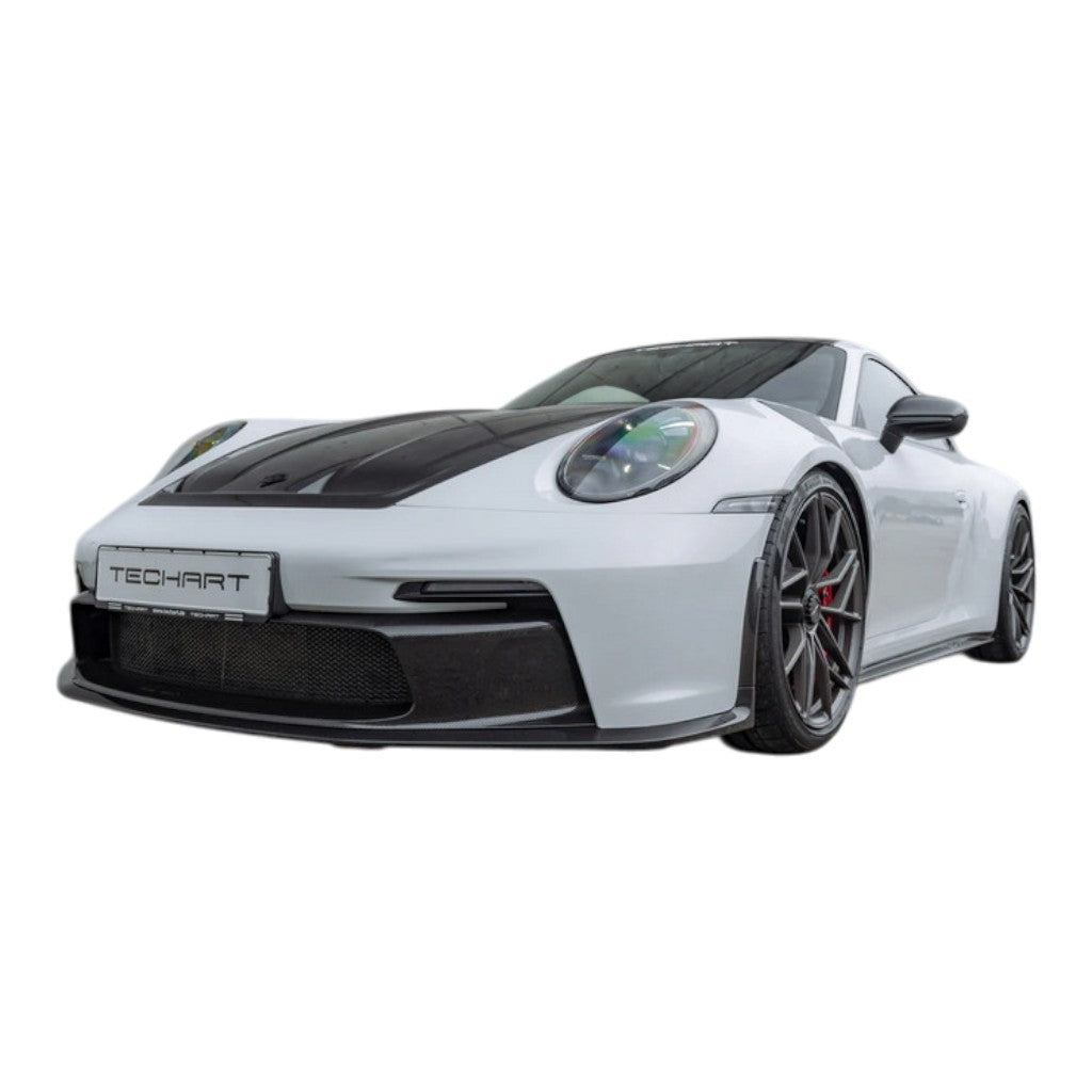 TECHART +92.121.170.100FCM-01 V01: Front Panel Air Intake,Forged Carbon Matte for PORSCHE 911 GT3 / GT3 Touring (992.1) Photo-4 