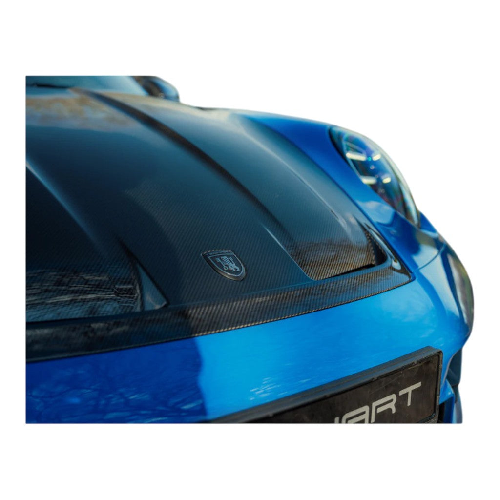 TECHART +92.121.198.022 V02: Aero Hood Conversion Kit, with Through-Flow Air Shaft for PORSCHE 911 Turbo S (992) / Turbo (992.1) Photo-5 