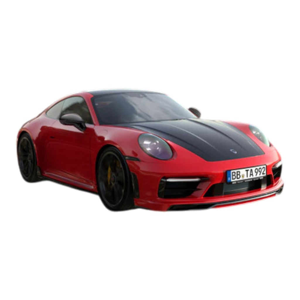 TECHART +92.121.199.002 V01: Aero Hood,Visible Carbon Matte for PORSCHE 911 Carrera 4/T/S/4S/GTS/4 GTS/Turbo S/GT3/GT3 Touring (992)/ Turbo/Dakar (992.1) Photo-5 