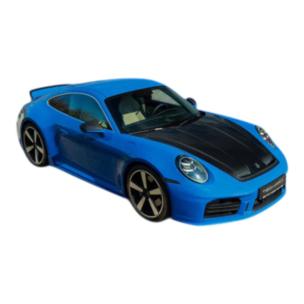 TECHART +92.121.199.003 V01: Aero Hood,Visible Carbon, Blank for PORSCHE 911 Carrera 4/T/S/4S/GTS/4 GTS/Turbo S/GT3/GT3 Touring (992)/ Turbo/Dakar (992.1) Photo-2 