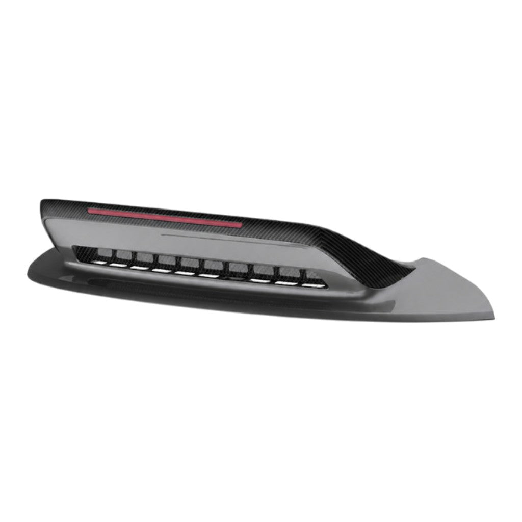 TECHART +92.121.820.200M V01: Rear Spoiler III,Visible Carbon Matte for PORSCHE 911 Carrera 4/T/S/4S/GTS/4 GTS/GT3 Touring (992)/Dakar (992.1) Photo-0 