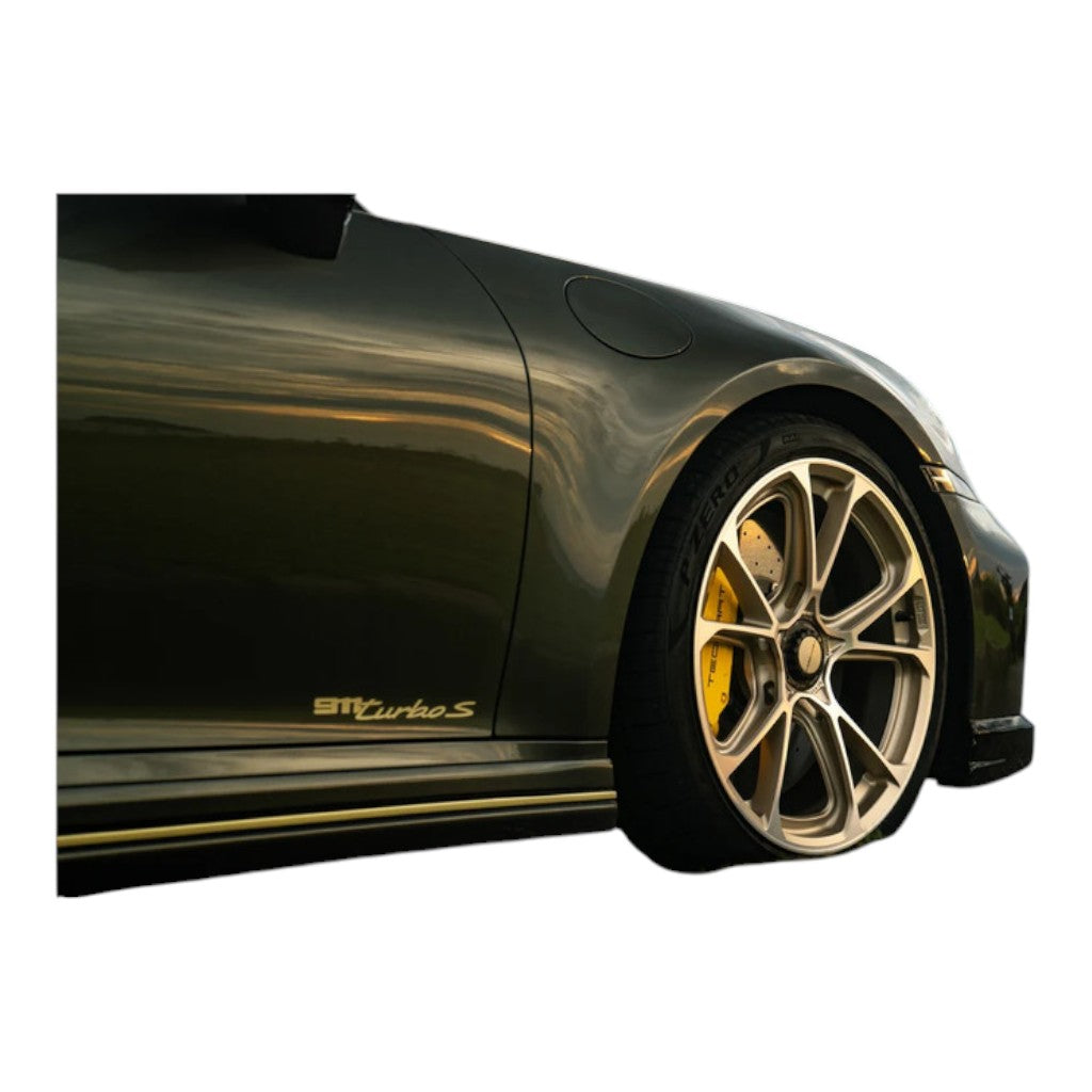 TECHART +92.2F6.200.200G V02: Forged Wheel Formula VI Race Aeroring RA 21, Carbon Glossy Photo-3 