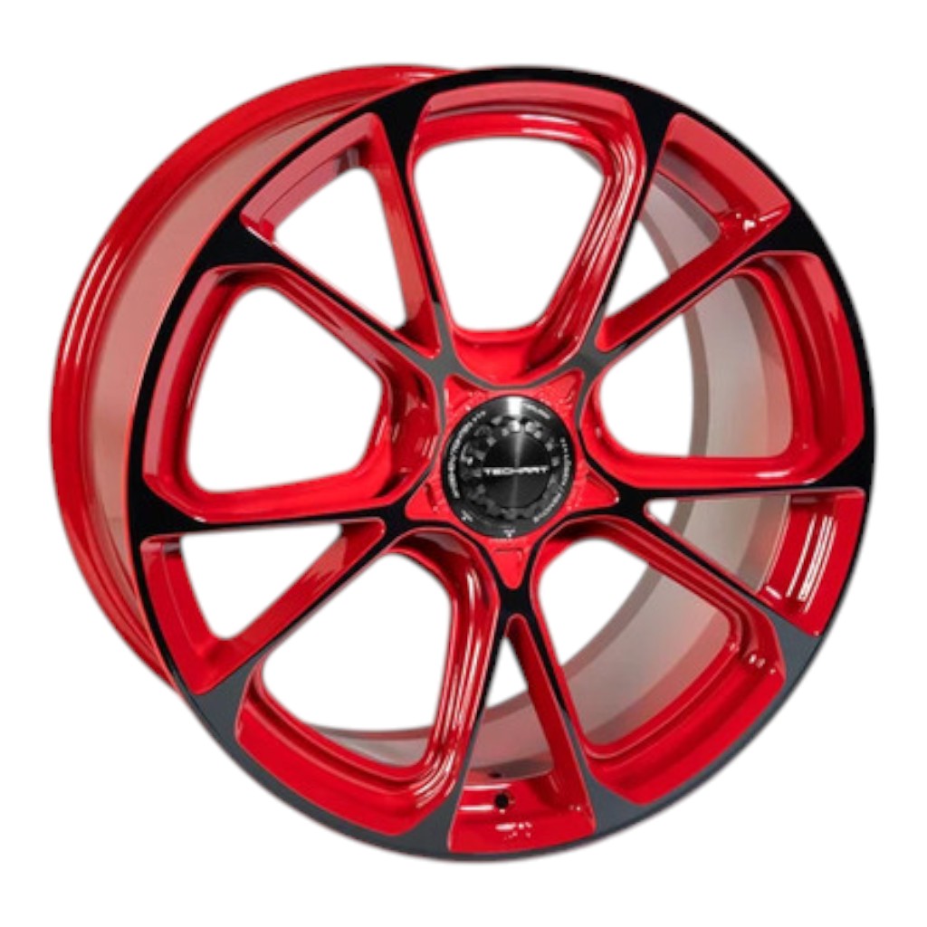 TECHART +92.2F6.210.CCC V02: Forged Wheel Formula VI Race Aeroring FA 20, Custom Color Photo-3 