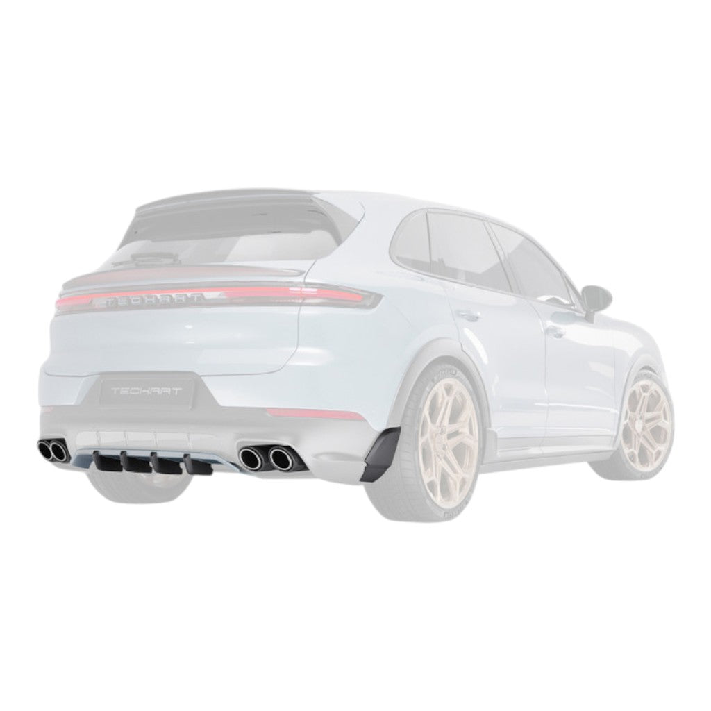TECHART +9Y.100.052.011 Diffuser Upgrade-Kit for PORSCHE Cayenne GTS / Turbo E-Hybrid / Turbo GT (E3.2) Photo-0 
