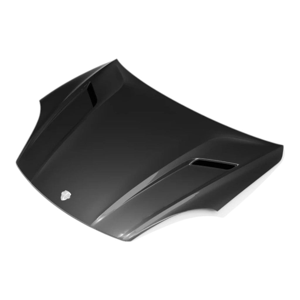 TECHART +9Y.121.001.000M-01 V01: Aero Engine Hood, Carbon, Matte for PORSCHE Cayenne (E3.1) (Not Turbo E-Hybrid) Photo-0 