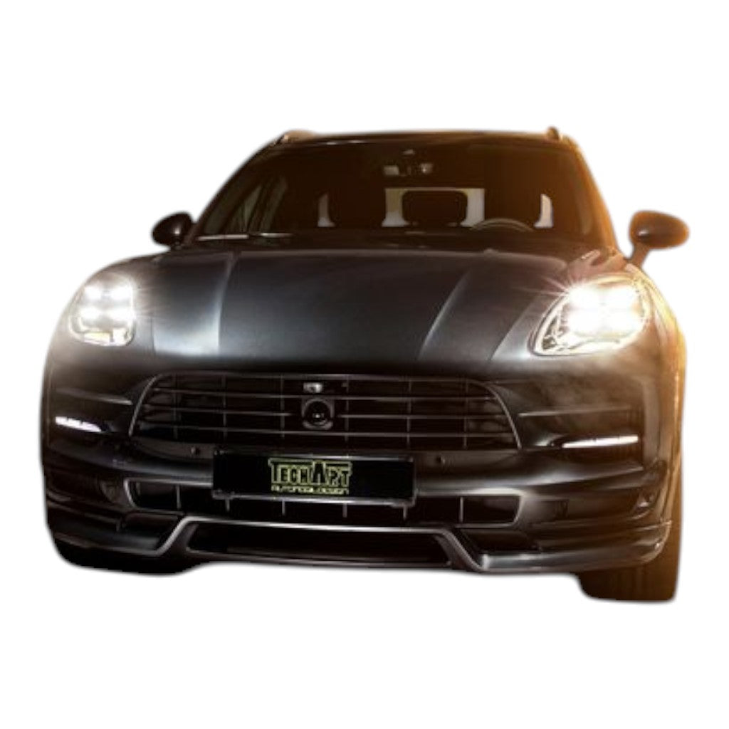 TECHART B95.100.193.009 Front Apron Turbo for PORSCHE Macan S Diesel (95B.1 / 95B.2) Photo-3 