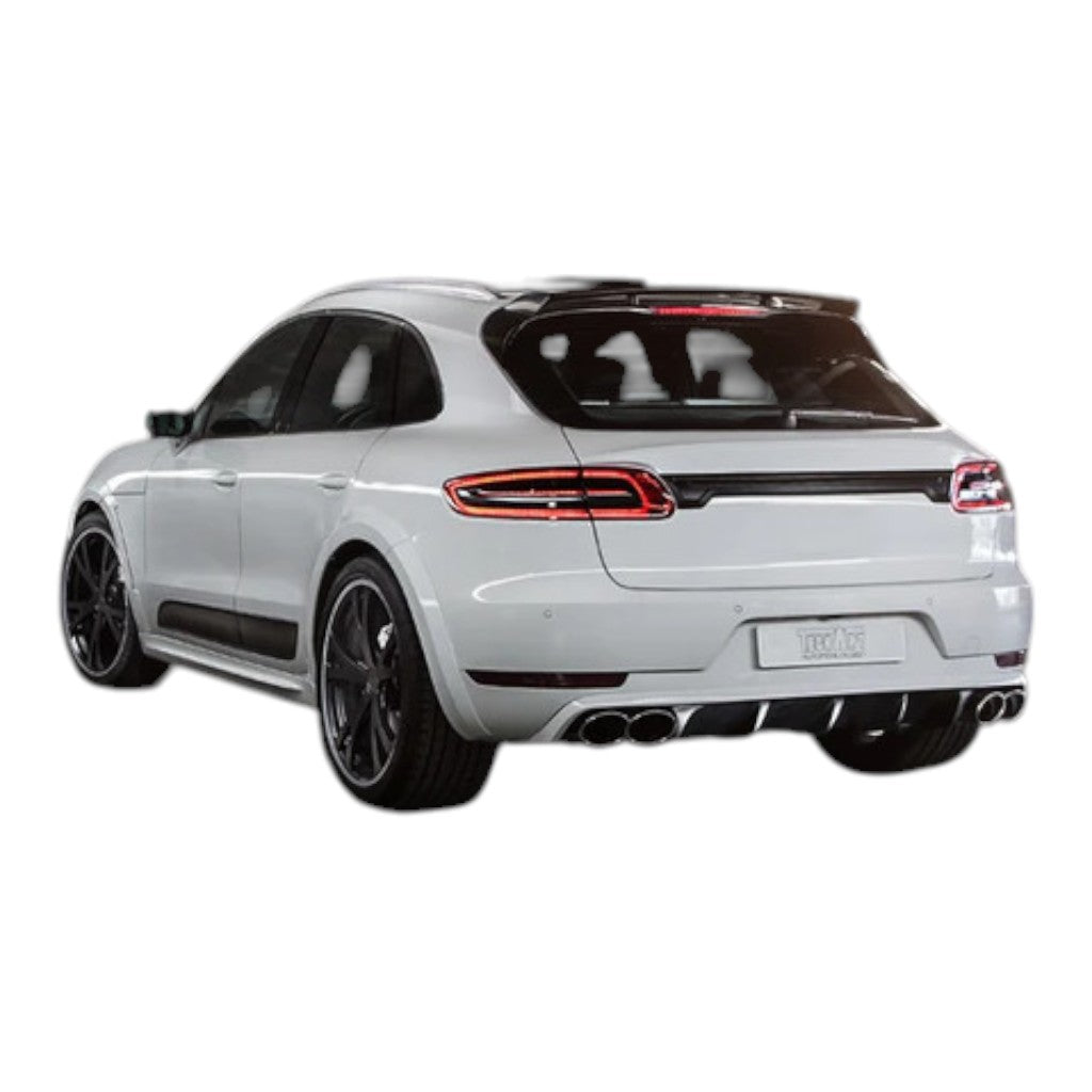 TECHART B95.100.500.009 Rear Diffuser for PORSCHE Macan S Diesel (95B.1)/2.0/S/GTS/Turbo (95B.1/95B.2/95B.3) Photo-4 