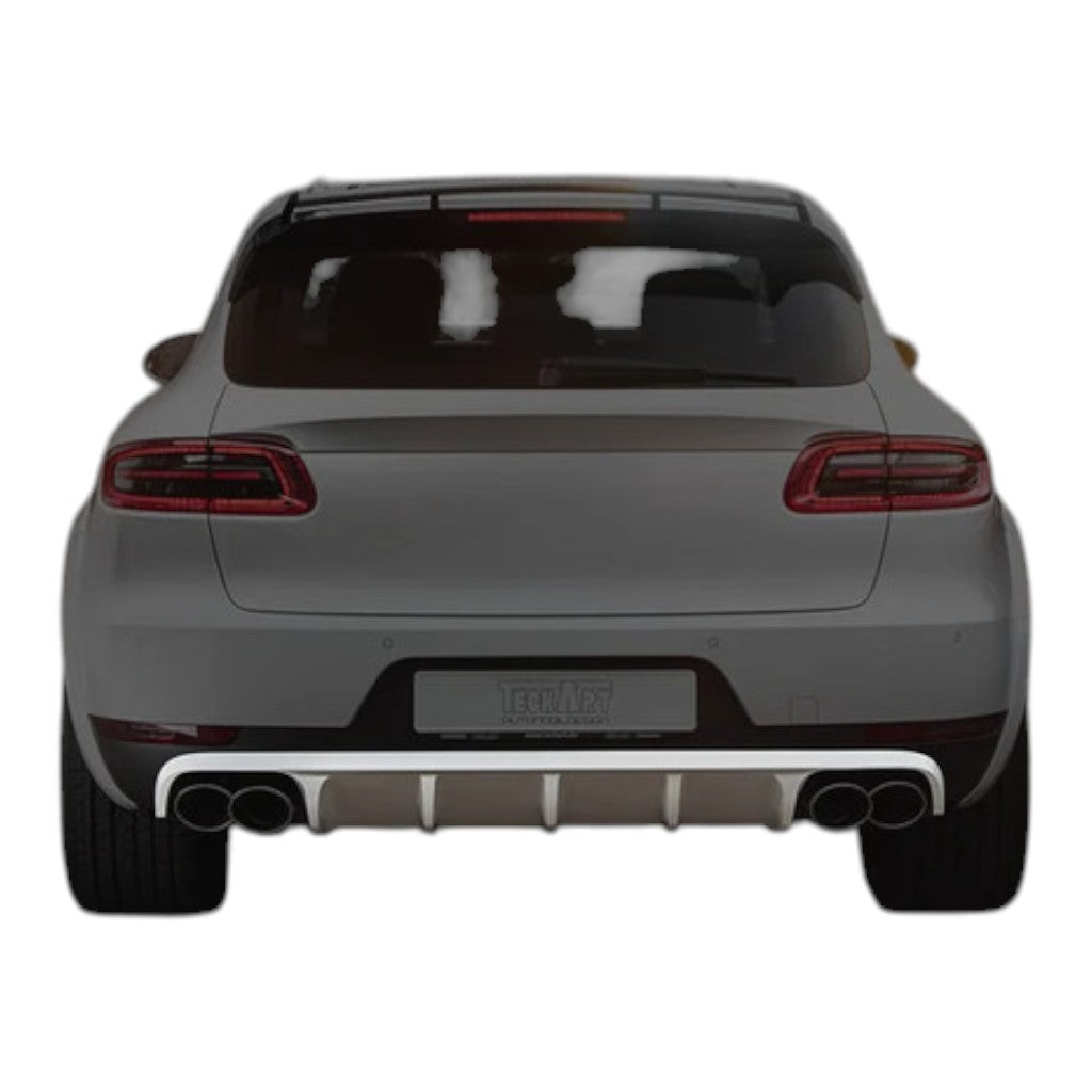 TECHART B95.100.500.009 Rear Diffuser for PORSCHE Macan S Diesel (95B.1)/2.0/S/GTS/Turbo (95B.1/95B.2/95B.3) Photo-5 