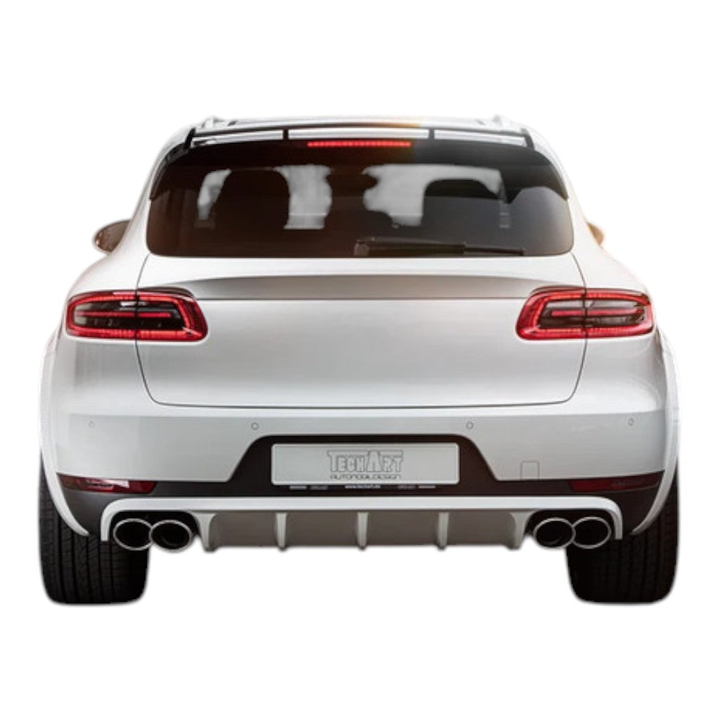 TECHART B95.100.500.009 Rear Diffuser for PORSCHE Macan S Diesel (95B.1)/2.0/S/GTS/Turbo (95B.1/95B.2/95B.3) Photo-6 