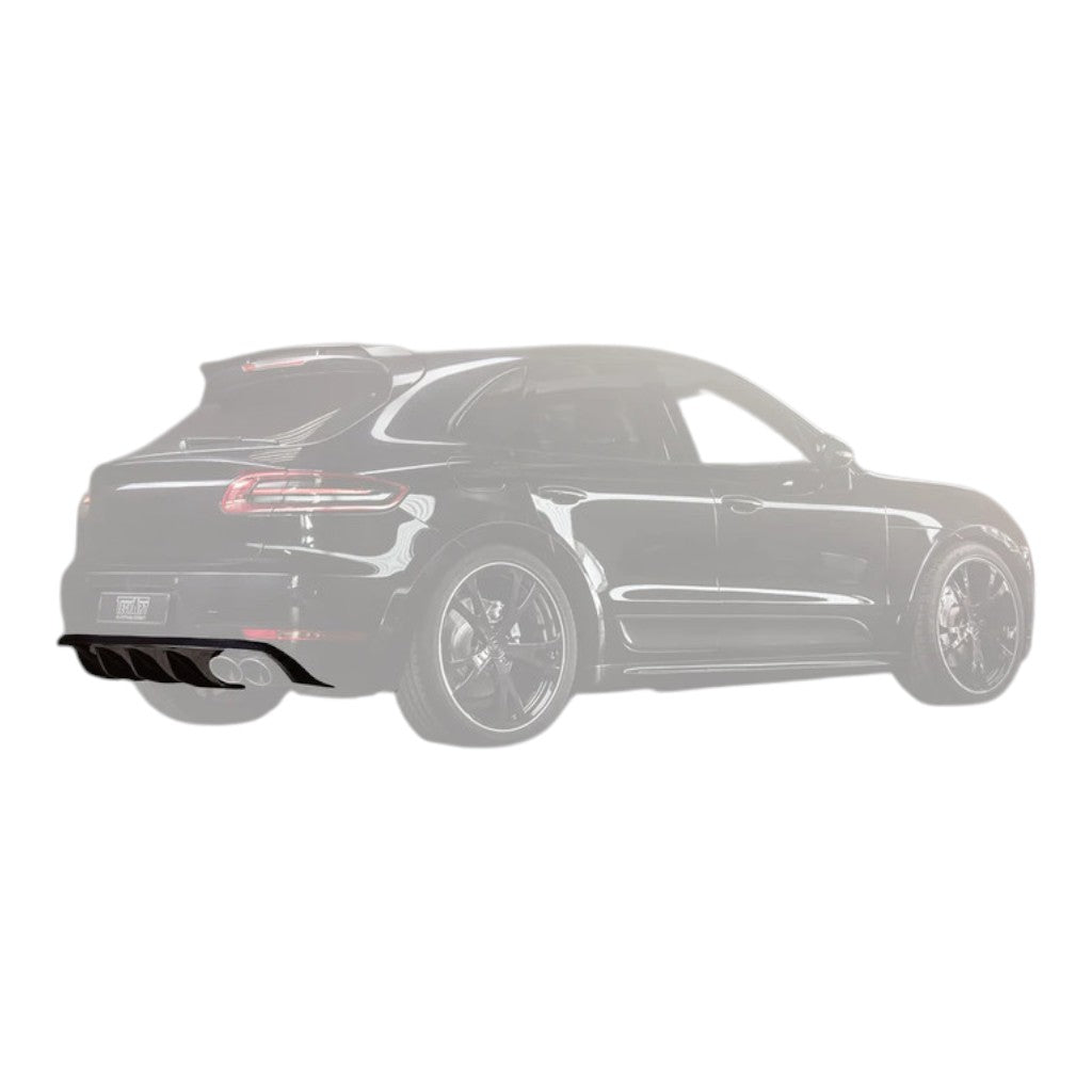 TECHART B95.100.500.009 Rear Diffuser for PORSCHE Macan S Diesel (95B.1)/2.0/S/GTS/Turbo (95B.1/95B.2/95B.3) Photo-7 