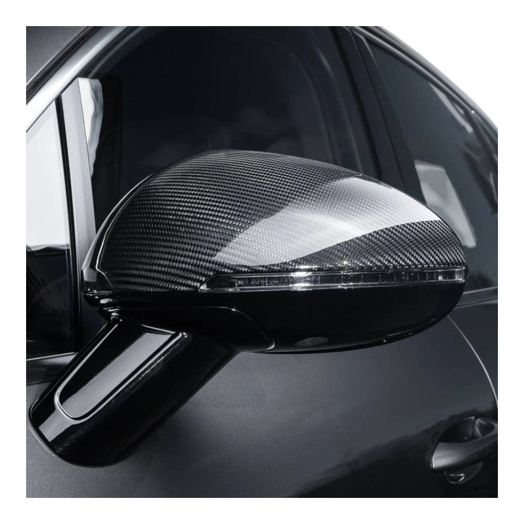 TECHART B95.121.321.009G Side Mirror Housing, Carbon Glossy for PORSCHE Macan S Diesel (95B.1)/2.0/S/GTS/Turbo (95B.1/95B.2/95B.3) Photo-2 