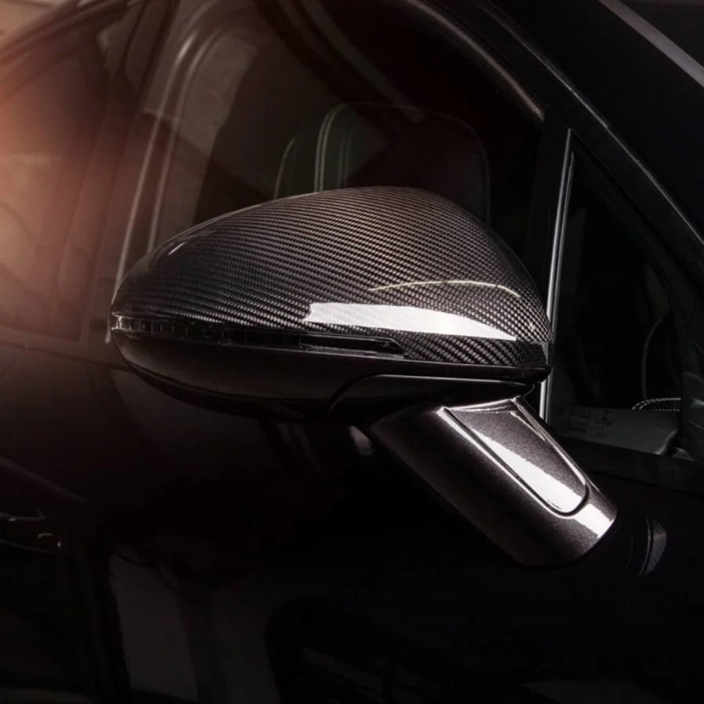 TECHART B95.121.321.009G Side Mirror Housing, Carbon Glossy for PORSCHE Macan S Diesel (95B.1)/2.0/S/GTS/Turbo (95B.1/95B.2/95B.3) Photo-3 