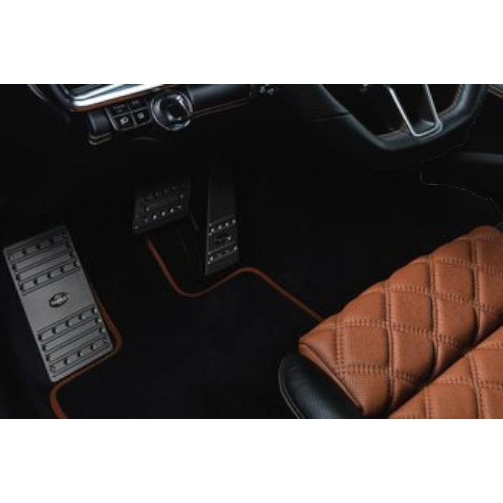 TECHART B95.460.402.009 Aluminium Foot Rest with TECHART Logo, Anodized for PORSCHE Macan S Diesel (95B.1)/2.0/GTS/Turbo (95B.1/95B.2/95B.3) Photo-1 