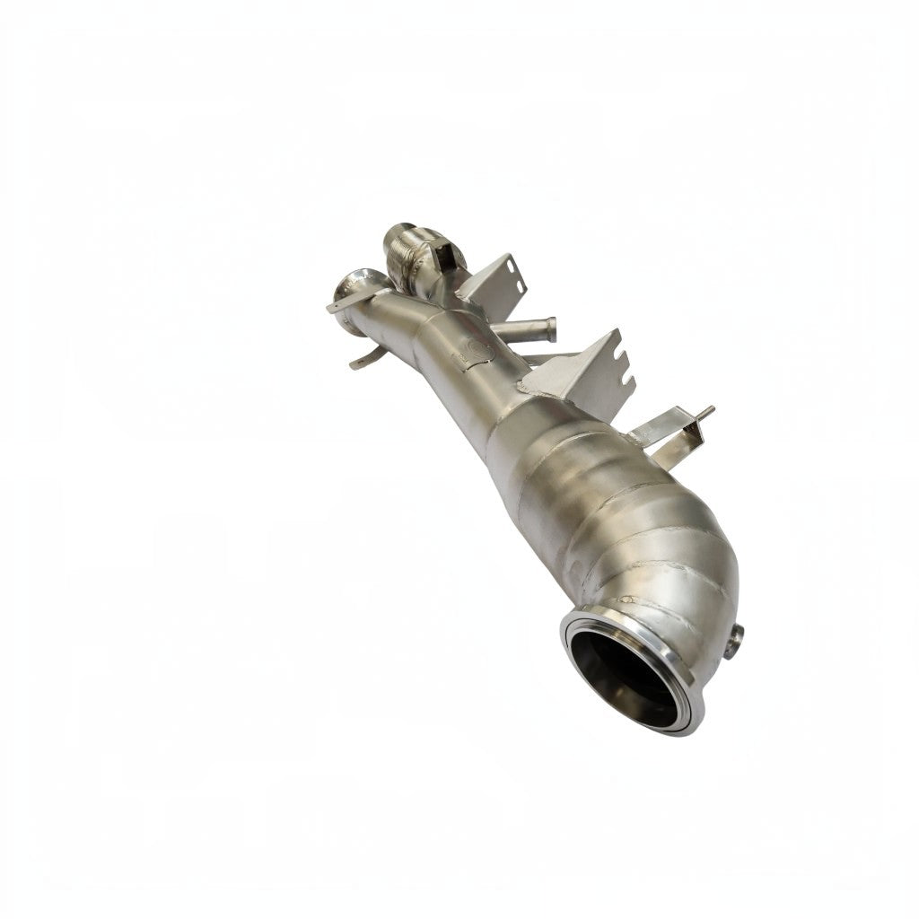TUBI STYLE TSPOGTS9922.003.AV Downpipe Exhaust Muffer without XPF for PORSCHE 911 GTS (992.2) Photo-1 