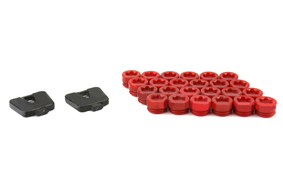 MUTEKI 33200R PLASTIC CAP SR45-S RED Photo-0 