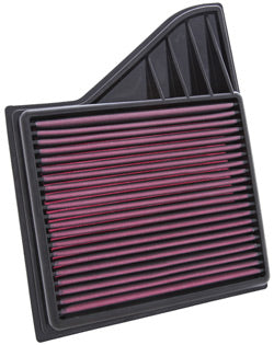 K&N 33-2431 Replacement Air Filter FORD MUSTANG GT 4.6L V8; 2010-2014 Photo-0 