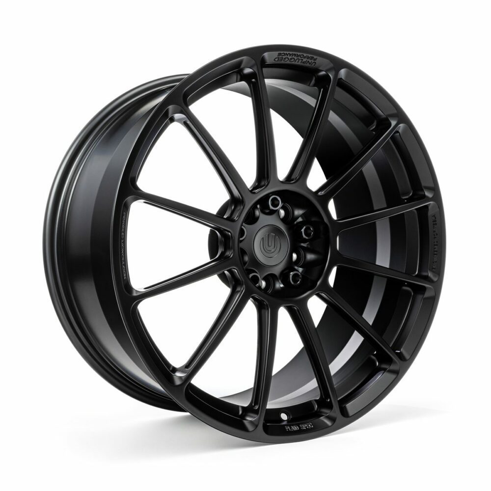 UNPLUGGED PERFORMANCE UP-UP03-DBL-001 Single Wheel UP-03, Forged, 19x11+31 - 5x120 /5x114.3 Double Drill, Gloss Black for TESLA Model S 2021 Photo-0 