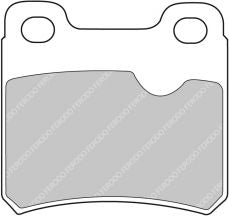 FERODO FDS586 Rrear Brake Pads DS Performance for OPEL Astra F / Vectra A Photo-0 