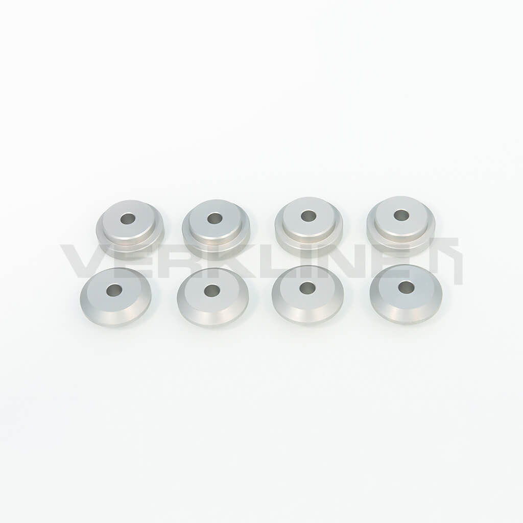 VERKLINE SBK-001 Aluminium Subframe Bushings Kit (8 pcs) for AUDI S2 (B4) Photo-0 