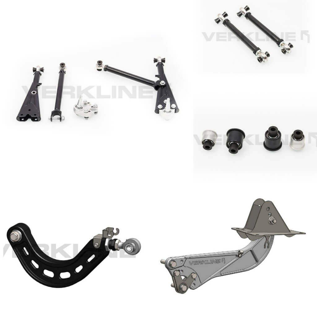 VERKLINE WAS-577 Full Wishbone Kit for AUDI RS3 (8Y / 8V) / VW Golf GTI / R (Mk8) Photo-0 