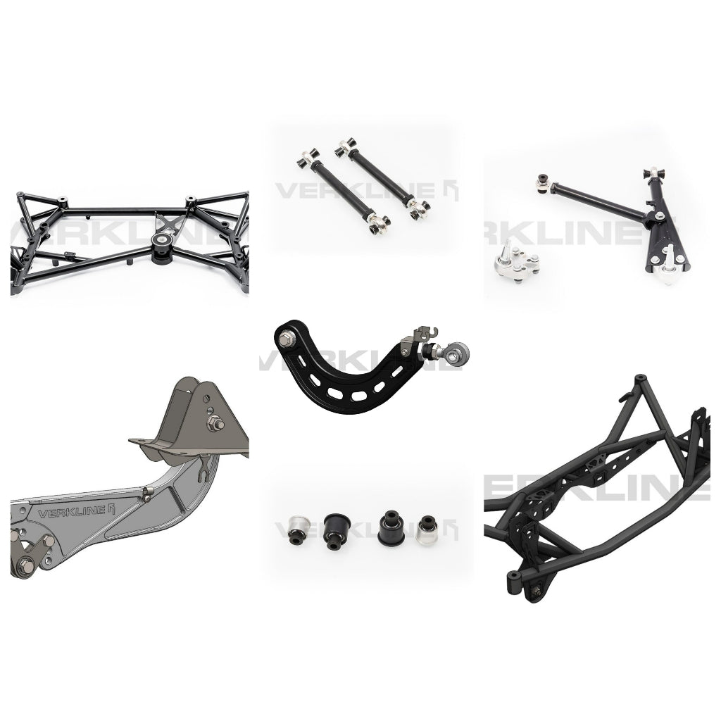 VERKLINE WAS-578 Full Subframe And Wishbones Set for AUDI S3 (8V) / VW Golf (Mk7 / Mk8) Photo-0 