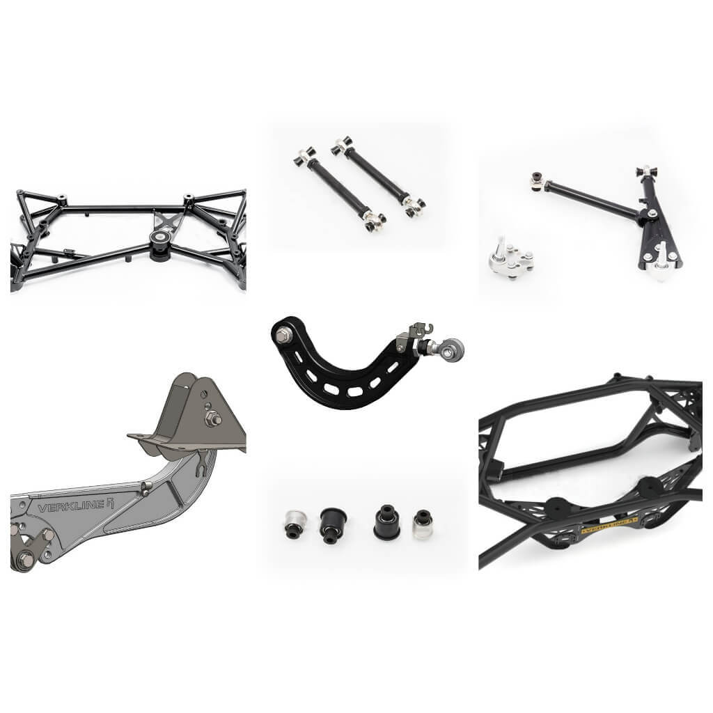 VERKLINE WAS-579 Full Subframe And Wishbones Set for AUDI RS3 (8V) / VW Golf R (Mk7) Photo-0 