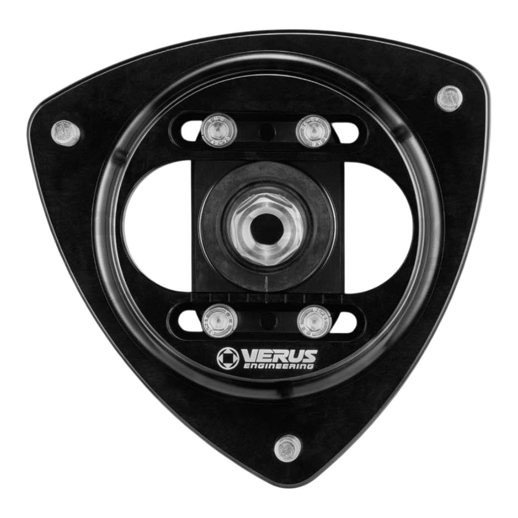VERUS ENGINEERING A0019A-BLK Front Camber Plate Kit, Black for SUBARU BRZ / SCION FRS / TOYOTA GT86 / GR86 Photo-0 
