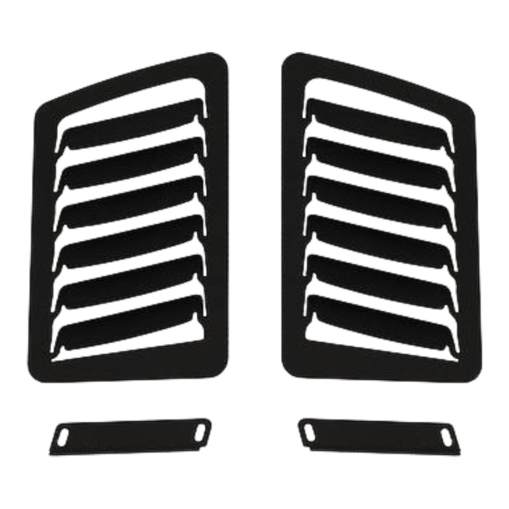 VERUS ENGINEERING A0055A-BLK-Z9R Aluminum Hood Louver Z9R (Small), Black for SUBARU BRZ / SCION FRS / TOYOTA GT86 / GR86 Photo-0 