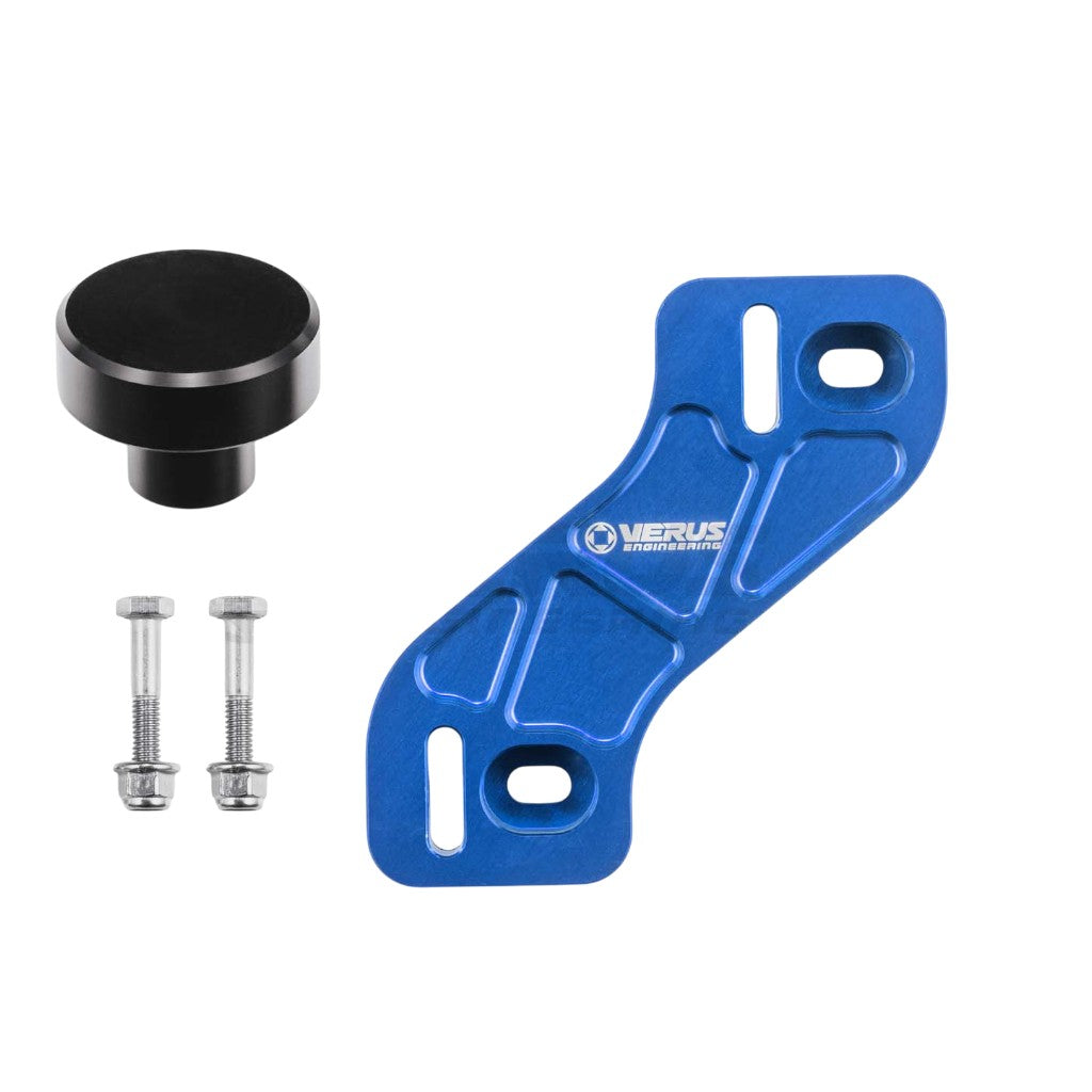 VERUS ENGINEERING A0109A-BLU Pedal Spacer Kit (Right-Hand Drive), Blue for SUBARU BRZ / SUBARU WRX (VB) / TOYOTA GT86 / GR86 (ZN6 / ZC6) Photo-0 