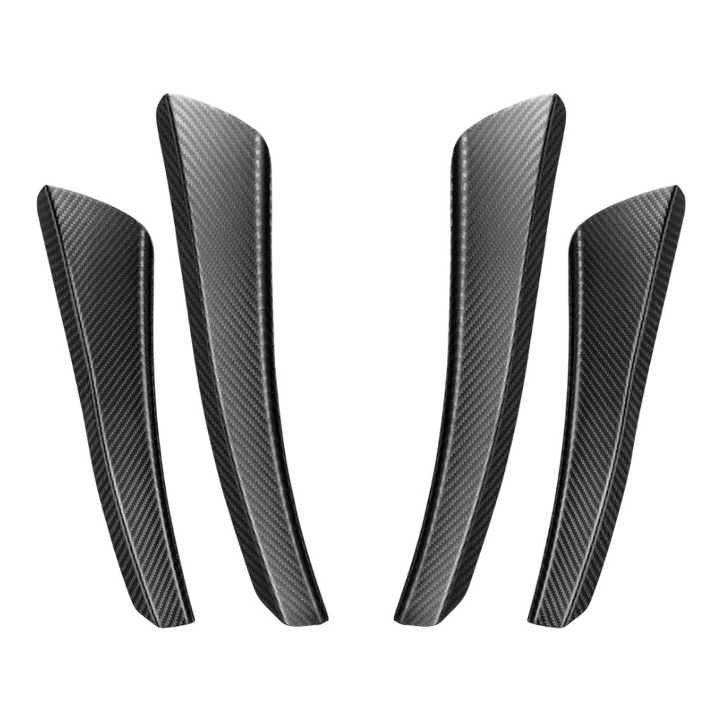 VERUS ENGINEERING A0208A-MAT Dual Element Dive Plane Kit (Matte Clear Coat) for PORSCHE 911 GT3 / GT3 RS (991.2) Photo-0 