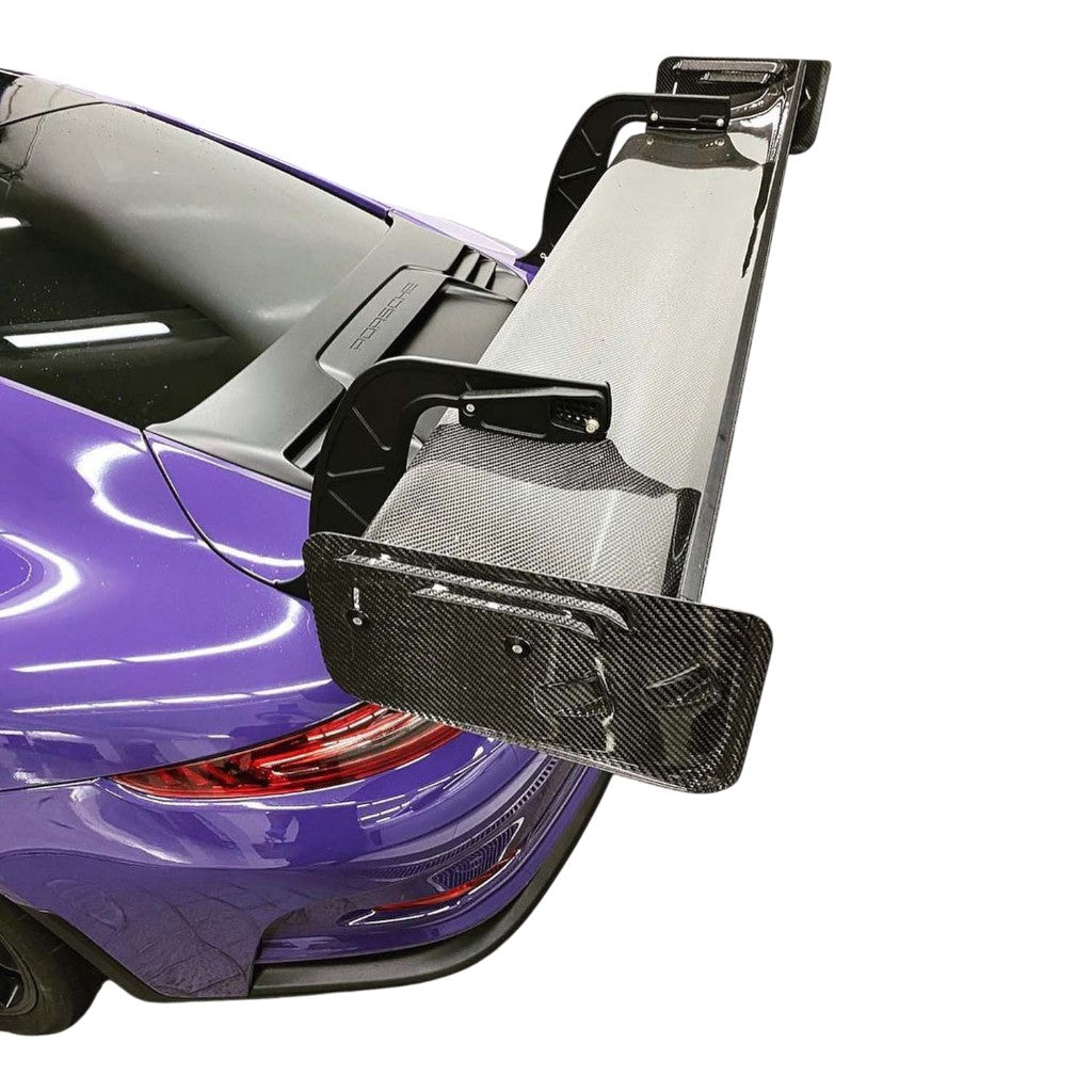 VERUS ENGINEERING A0230A Swan Neck Rear Wing Kit V1X (Carbon) for PORSCHE 911 GT2 RS (991.2) / PORSCHE GT3 RS (991.1 / 991.2) Photo-1 