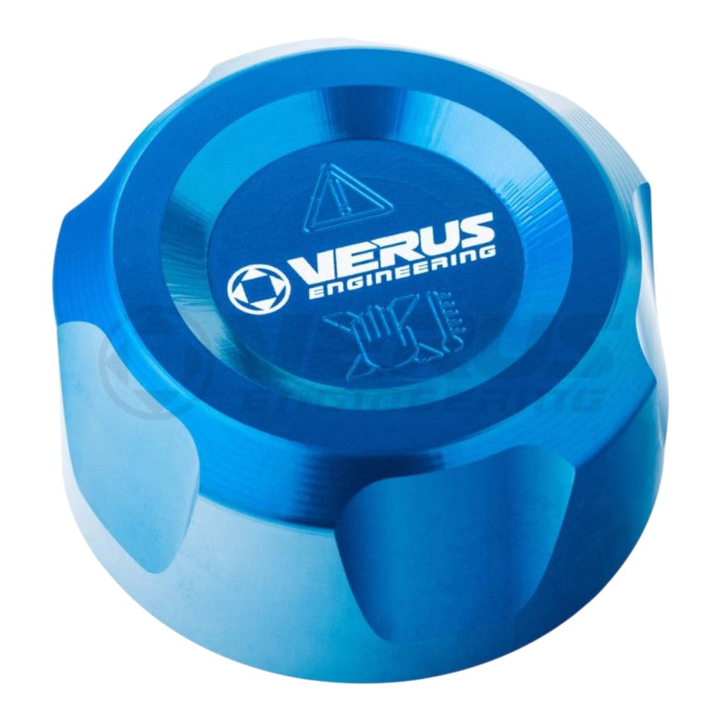 VERUS ENGINEERING A0248A-BLU Heat Exchanger Cap, Blue for TOYOTA Supra (A90) Photo-0 