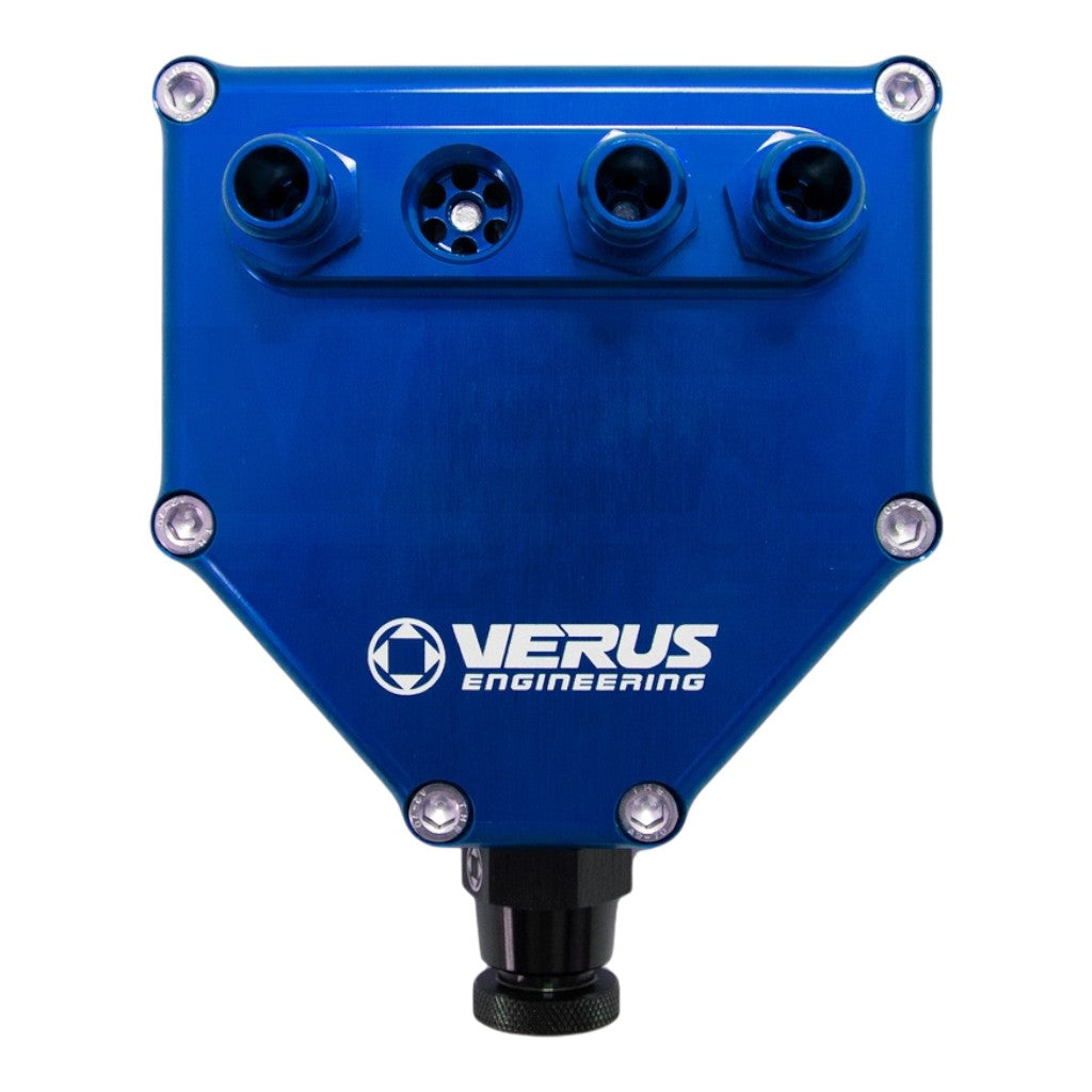 VERUS ENGINEERING A0259A-BLU Air Oil Seperator Kit, Blue for SUBARU WRX / STI (GR / GV) Photo-0 