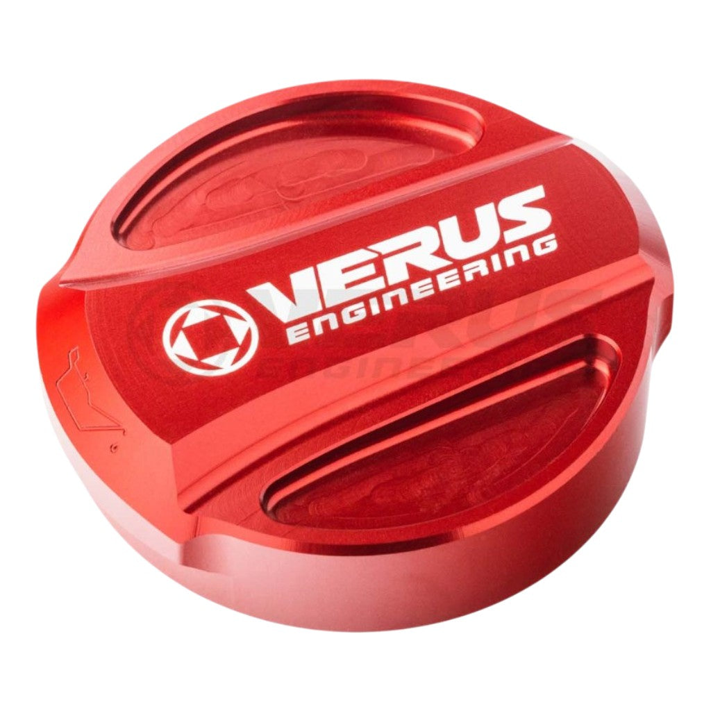 VERUS ENGINEERING A0270A-RED RLA Oil Cap, Red for SUBARU WRX (VB) / SUBARU WRX / STI (VA/GR/GV) / TOYOTA GT86 (ZN6 / ZC6) / TOYOTA GR86 (ZN8 / ZD8) Photo-0 
