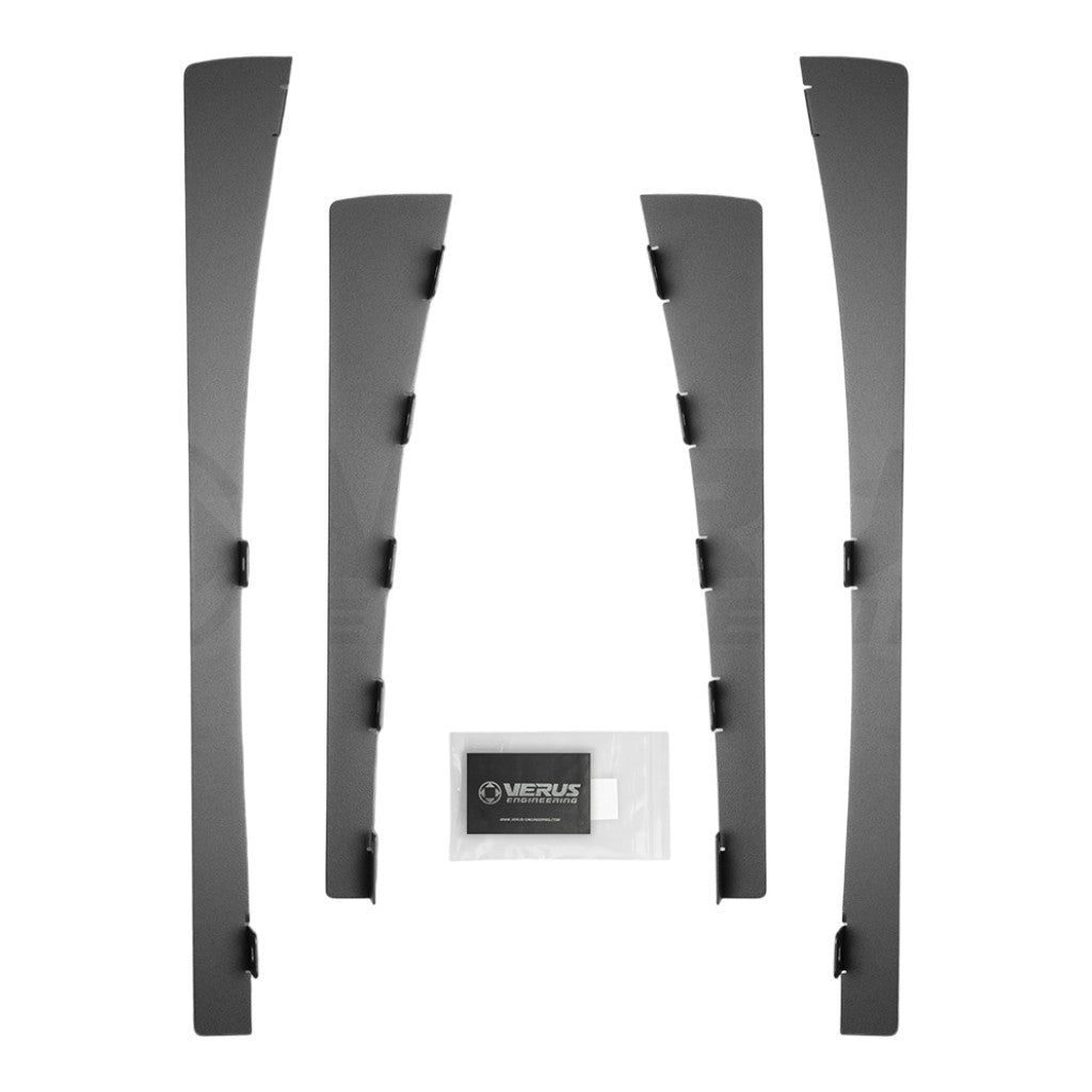 VERUS ENGINEERING A0274A Rear Diffuser Strake Kit for FORD Mustang GT350 / GT350R (S550) Photo-0 