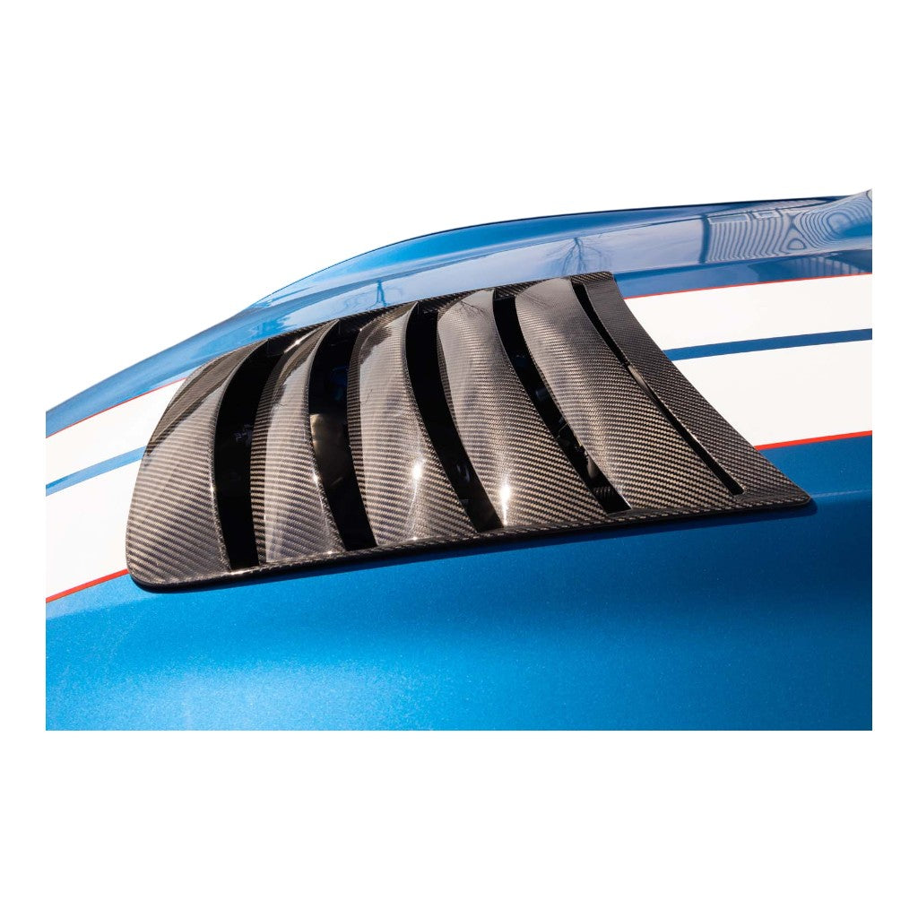 VERUS ENGINEERING A0282A Hood Louver Kit (Carbon) for FORD Mustang GT350 / GT350R (S550) Photo-1 