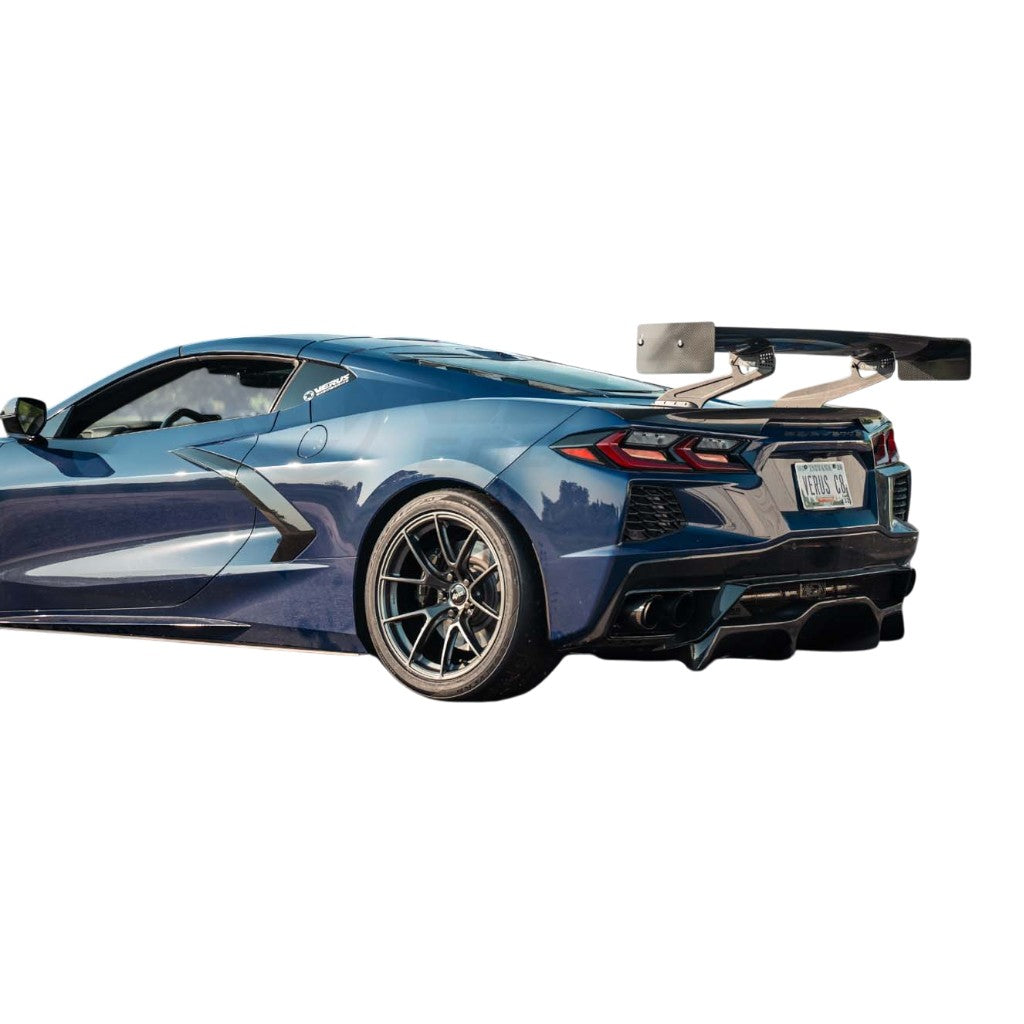VERUS ENGINEERING A0294A Bottom Mount Rear Wing Kit UCW for CHEVROLET Corvette (C8) Photo-1 
