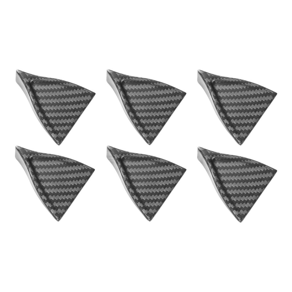 VERUS ENGINEERING A0307A Vortex Generator Kit (Carbon) for FORD Mustang GT350 / GT350R (S550) Photo-0 