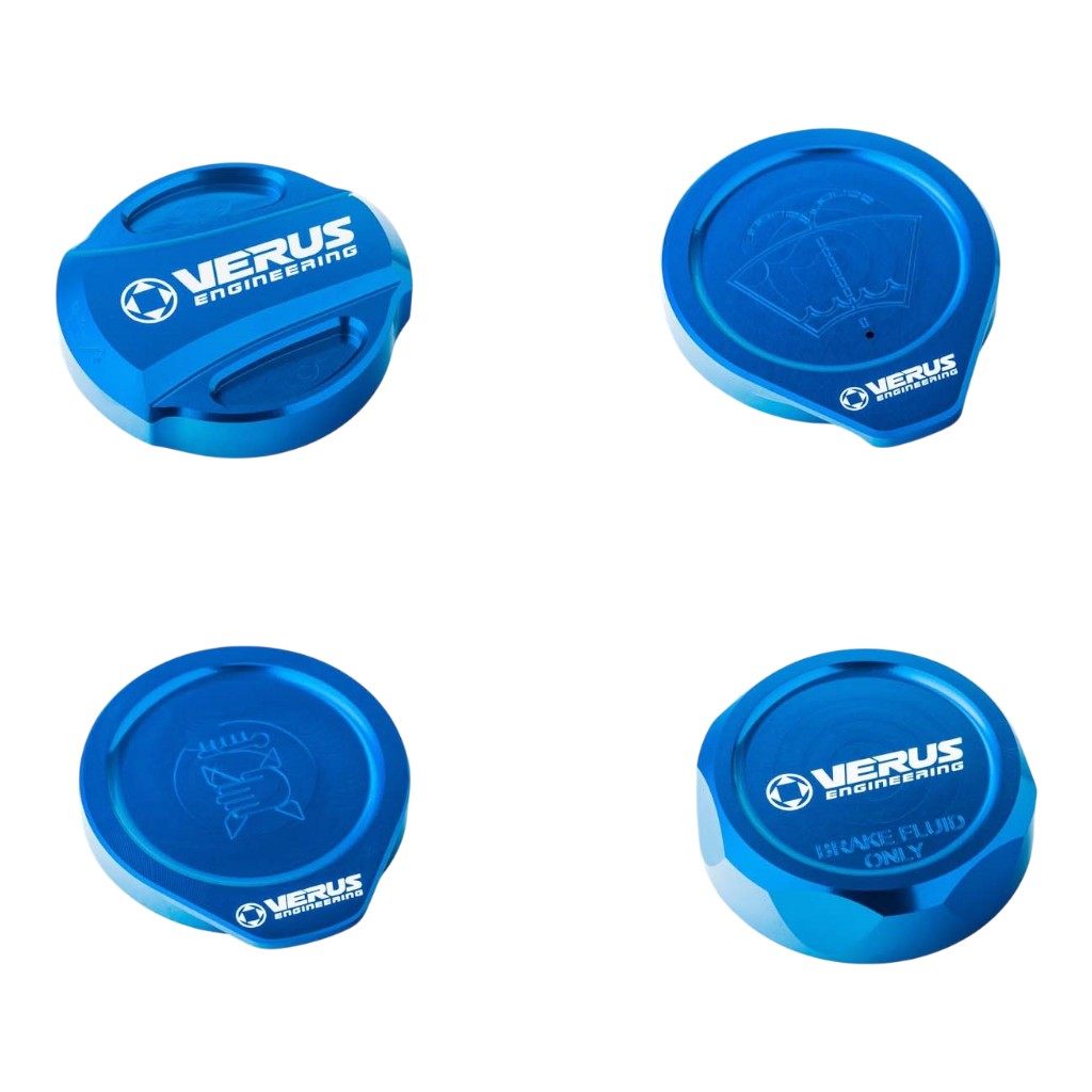 VERUS ENGINEERING A0434A-BLU-RLA Engine Bay Cap Kit RLA, Blue for SUBARU BRZ / SCION FRS / TOYOTA GT86 (ZN6 / ZC6) Photo-0 