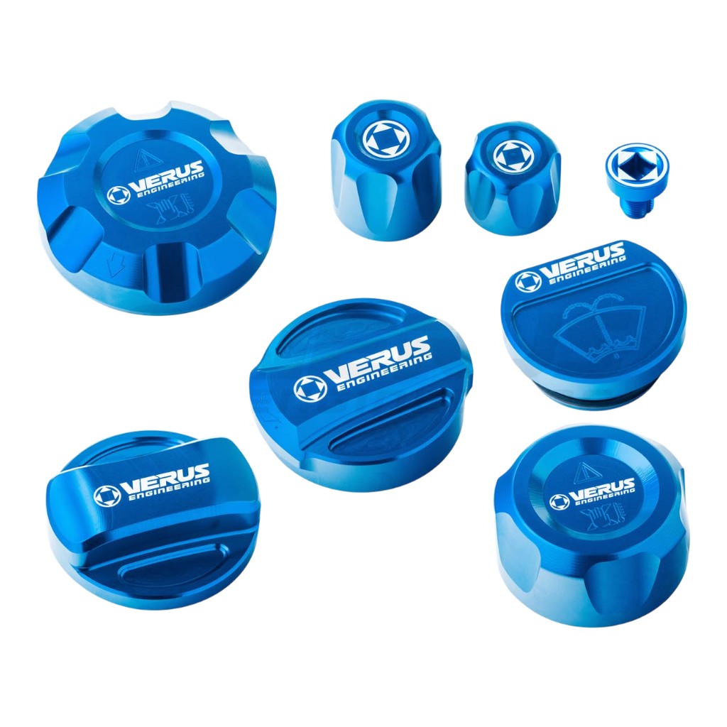 VERUS ENGINEERING A0438A-BLU Full Car Cap Kit, Blue for TOYOTA Supra (Mk5) Photo-0 