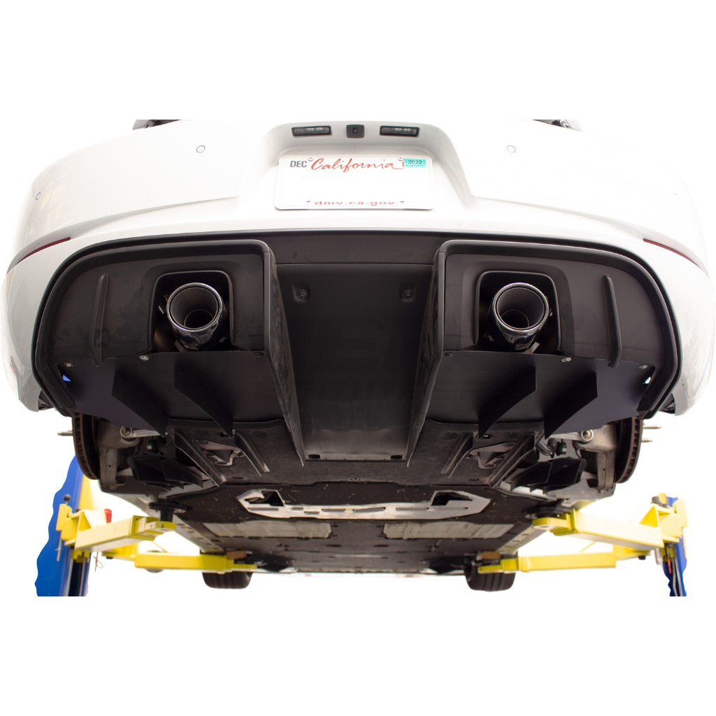 VERUS ENGINEERING A0497A Rear Diffuser Panel Kit for PORSCHE 718 Cayman GT4 / GT4 RS Photo-1 