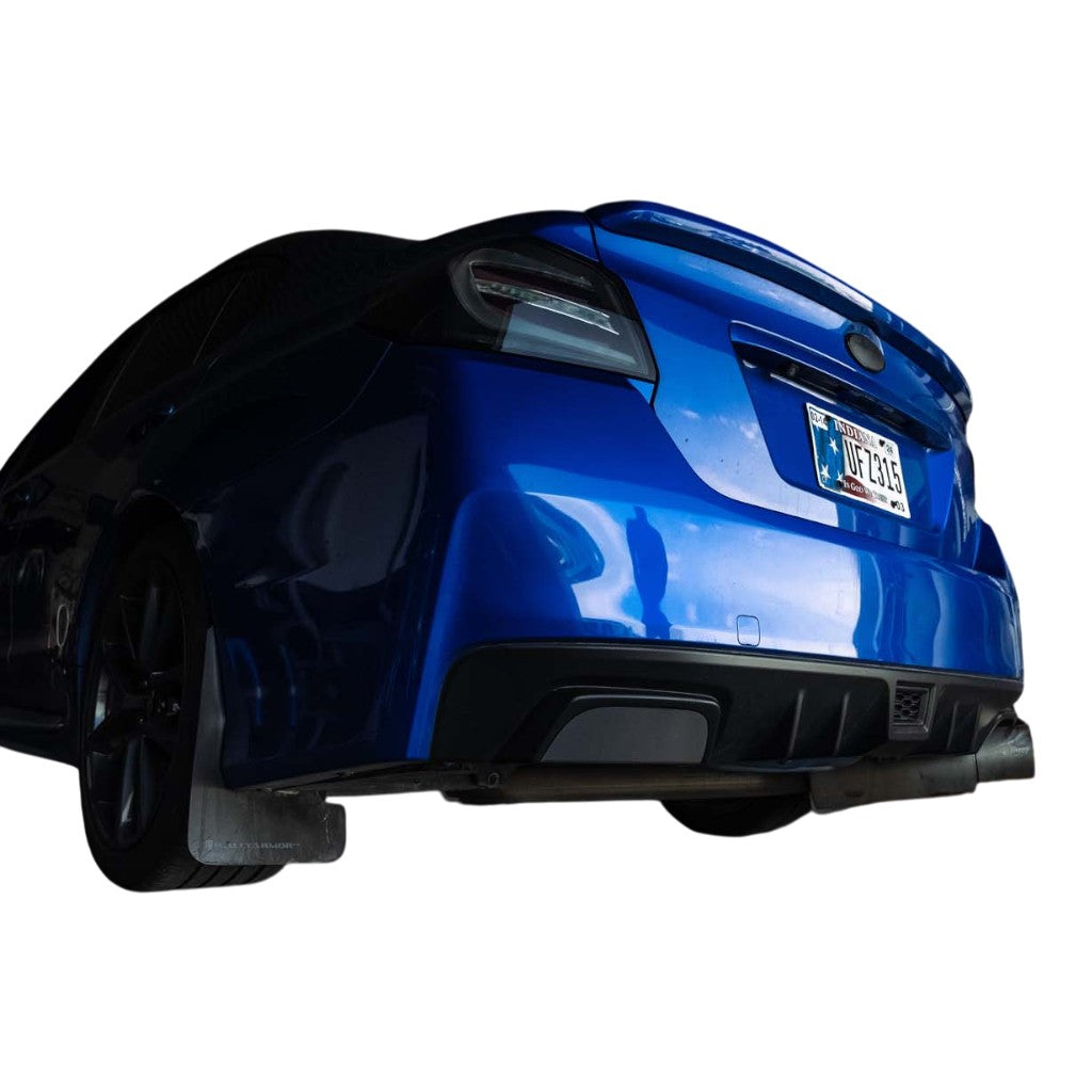 VERUS ENGINEERING A0514A-LHS Carbon Exhaust Cutout Cover (Left-Hand Side) for SUBARU WRX / STI (VA) Photo-1 
