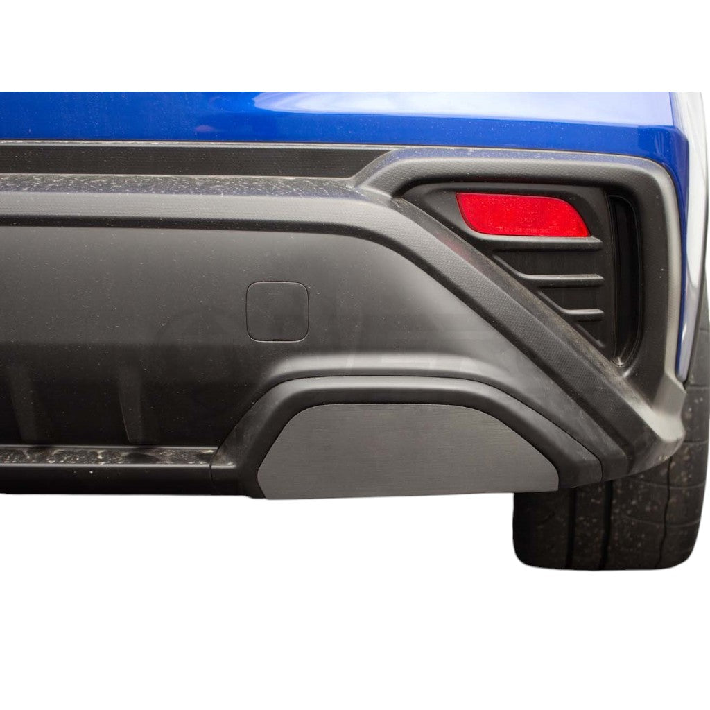 VERUS ENGINEERING A0526A-LHS Carbon Exhaust Cutout Cover (Left-Hand Side) for SUBARU WRX (VB) Photo-1 