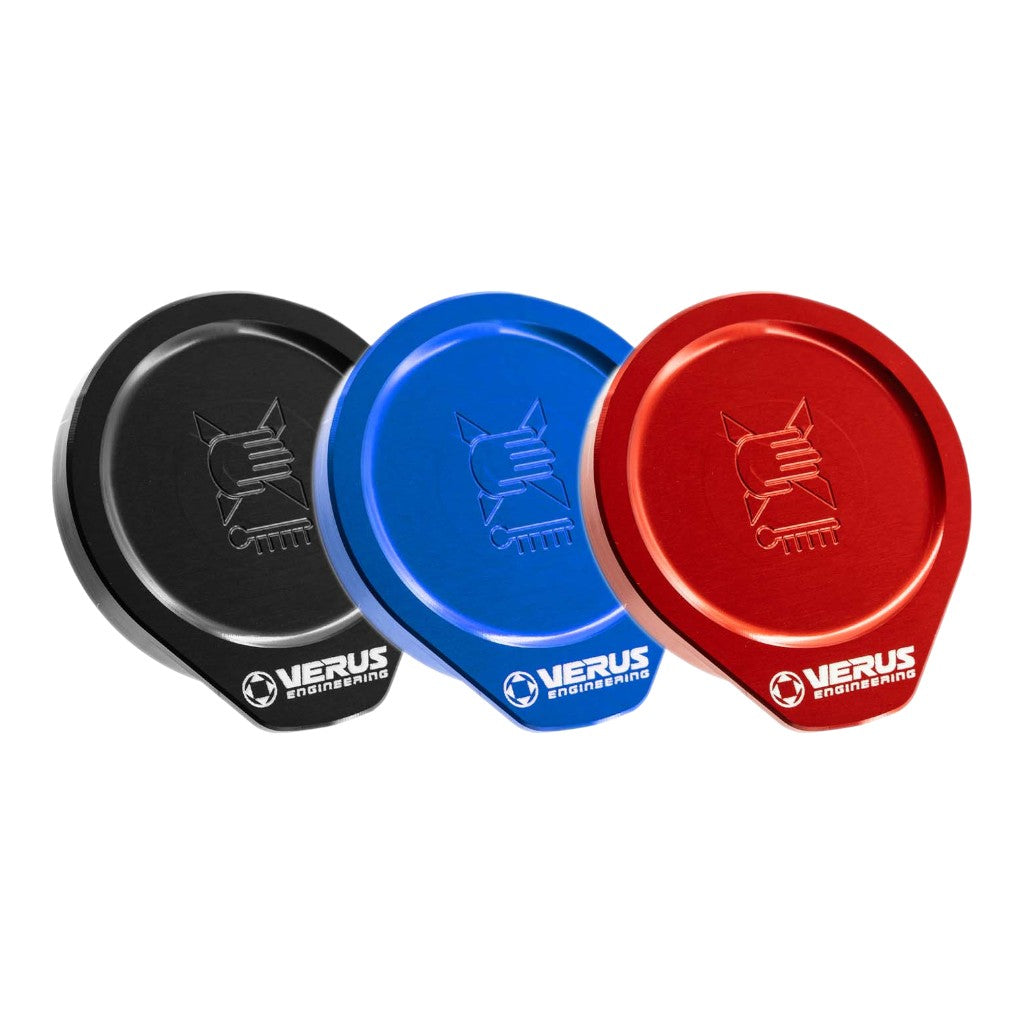 VERUS ENGINEERING A0578A-BLU Coolant Overflow Cap, Blue for SUBARU WRX (VB) Photo-1 