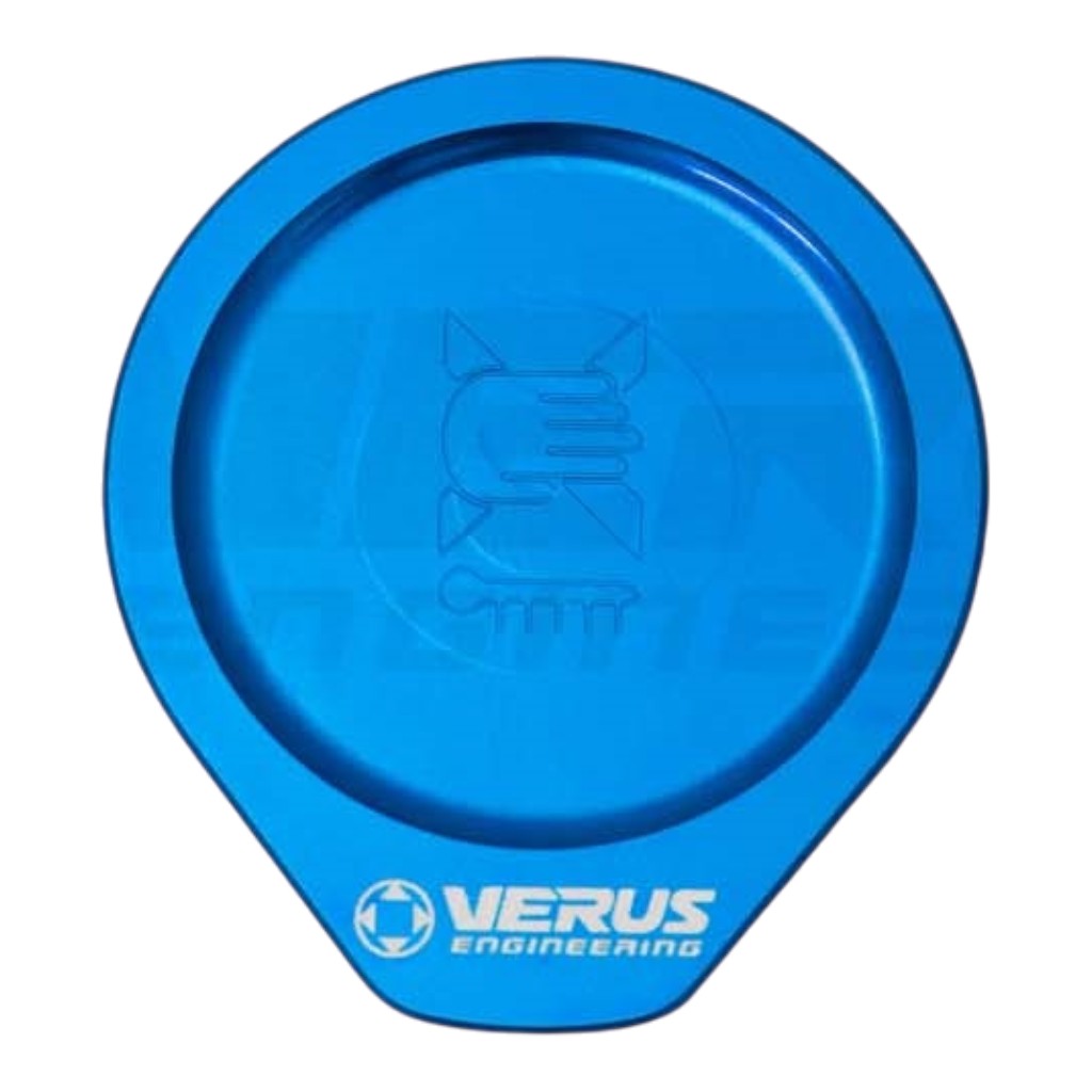 VERUS ENGINEERING A0579A-BLU Coolant Overflow Cap, Blue for SUBARU WRX / STI (GR / GV) Photo-0 