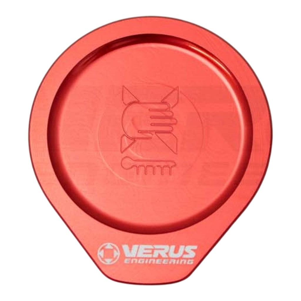 VERUS ENGINEERING A0579A-RED Coolant Overflow Cap, Red for SUBARU WRX / STI (GR / GV) Photo-0 