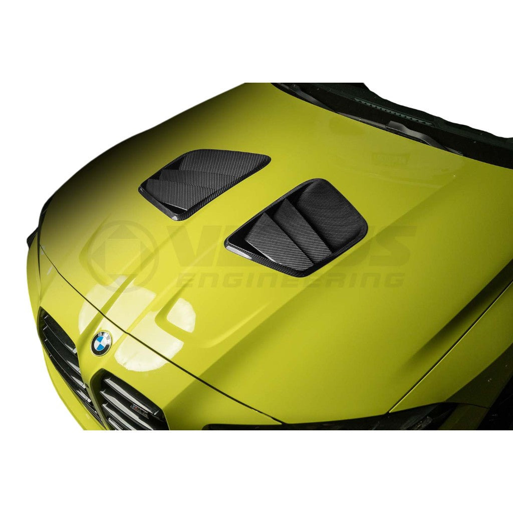 VERUS ENGINEERING A0619A Hood Louver Kit (Carbon) for BMW M3 (G80) / BMW M4 (G82 / G83) Photo-2 