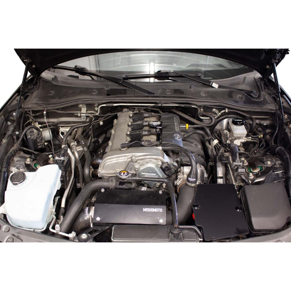 VERUS ENGINEERING A0625A-RED-RLA Engine Bay Fluid Cap Kit RLA, Red for MAZDA MX-5 Miata (ND) Photo-1 