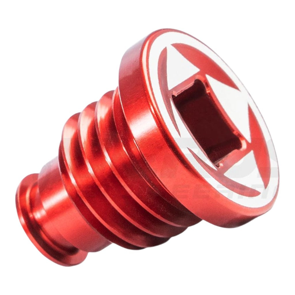 VERUS ENGINEERING A0664A-RED Coolant Bleed Screw, Red for TOYOTA GR Corolla Photo-0 